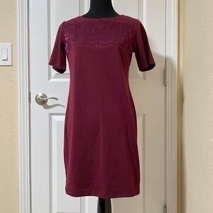 Joan Rivers | Short Sleeves Lace Overlay Dβ¦